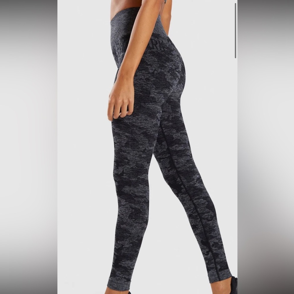 Gymshark Black Camo Leggings